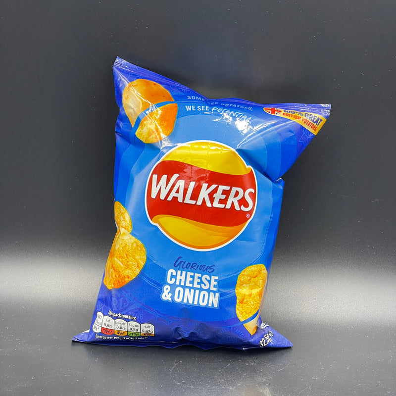 Walkers Glorious Cheese & Onion Flavour Chips 32g (UK)