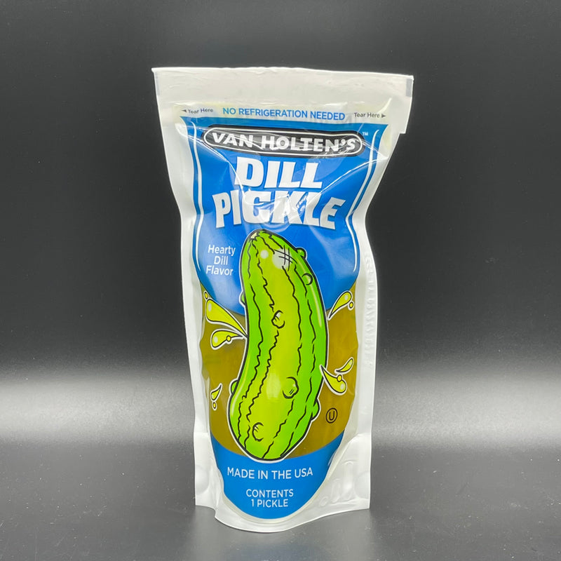 Van Holten’s Pickle In A Pouch - Hearty Dill Pickle Flavour - 1 Big Pickle! (USA) LIMITED STOCK