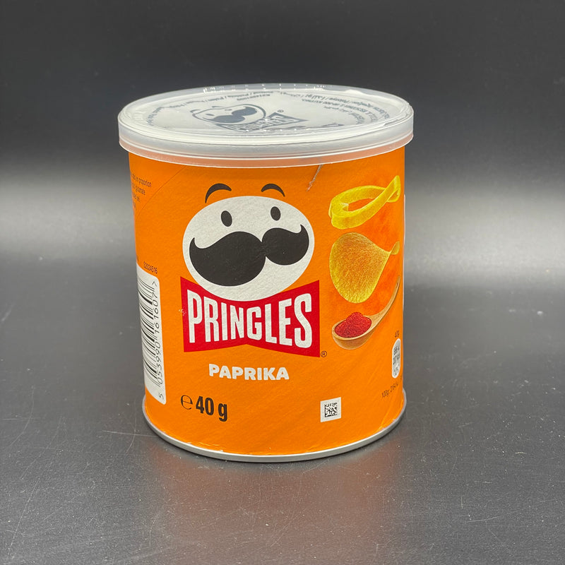 NEW Pringles Paprika Flavour Potato Crisps 40g (EURO)