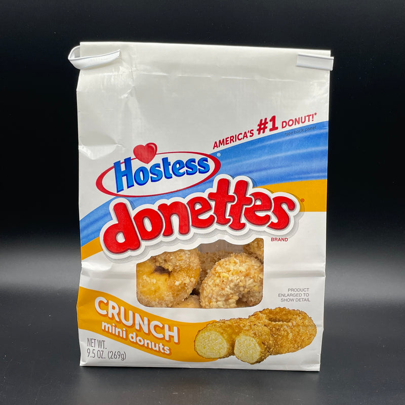 Hostess Donettes - Crunch Mini Donuts Flavour 269g (USA) RARELY IMPORTED