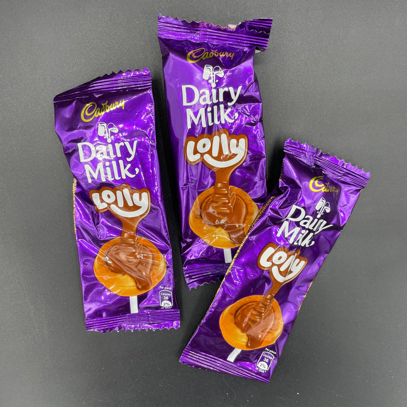 3x Cadbury Lolly - Toffee with Chocolate Centre 8g (INDIA)