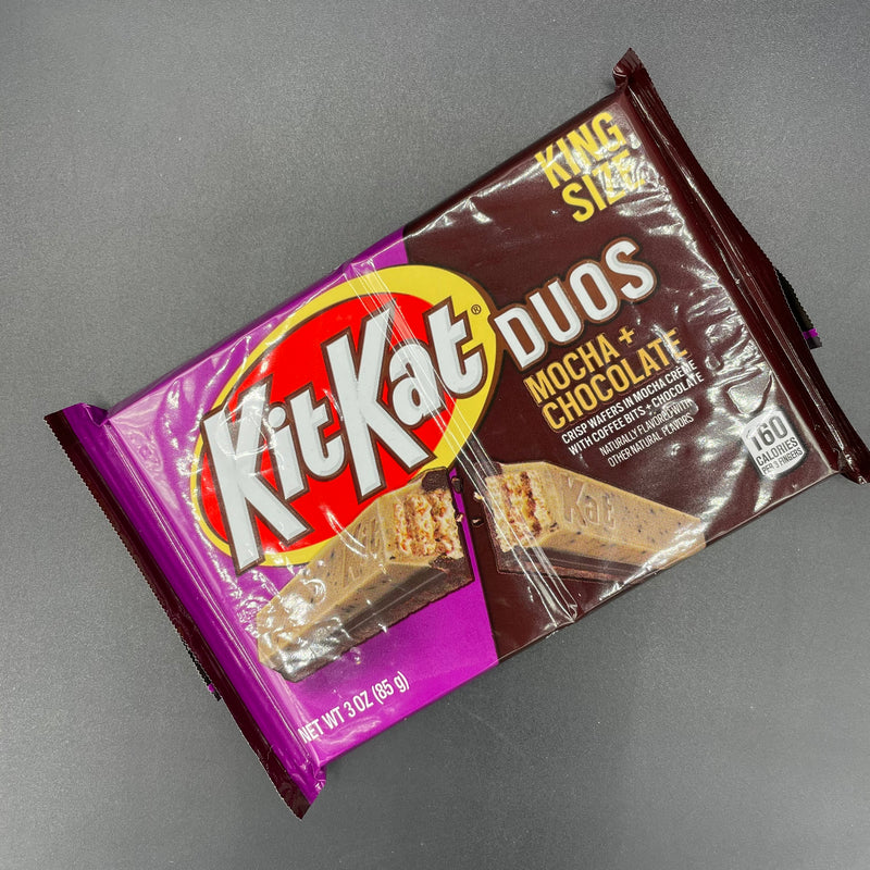Kit Kat DUOS Mocha + Chocolate - King Size 85g (USA) LIMITED EDITION