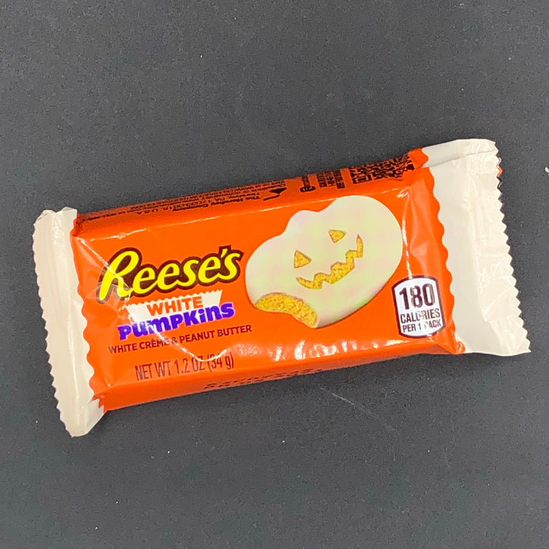 Reese’s White Chocolate Peanut Butter Pumpkins 34g (USA) HALLOWEEN SPECIAL