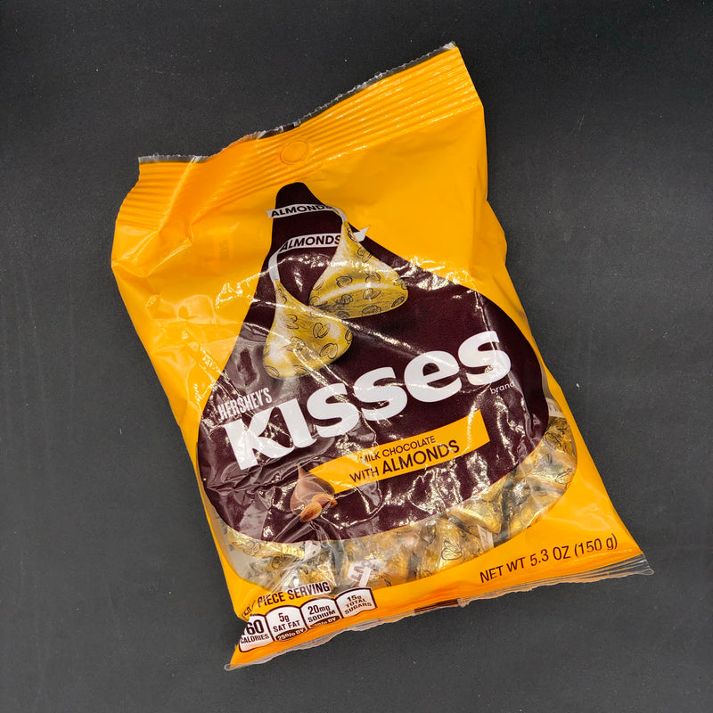 Hershey’s Kisses Milk Chocolate with Almonds! 150g (USA) NEW