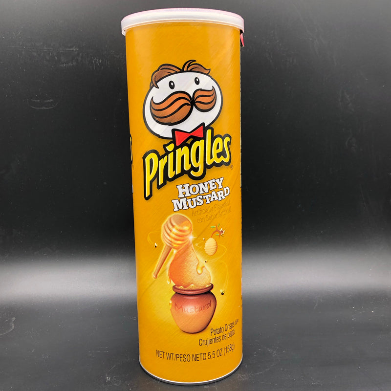 Pringles Honey Mustard Flavour Potato Crisps 158g (USA)