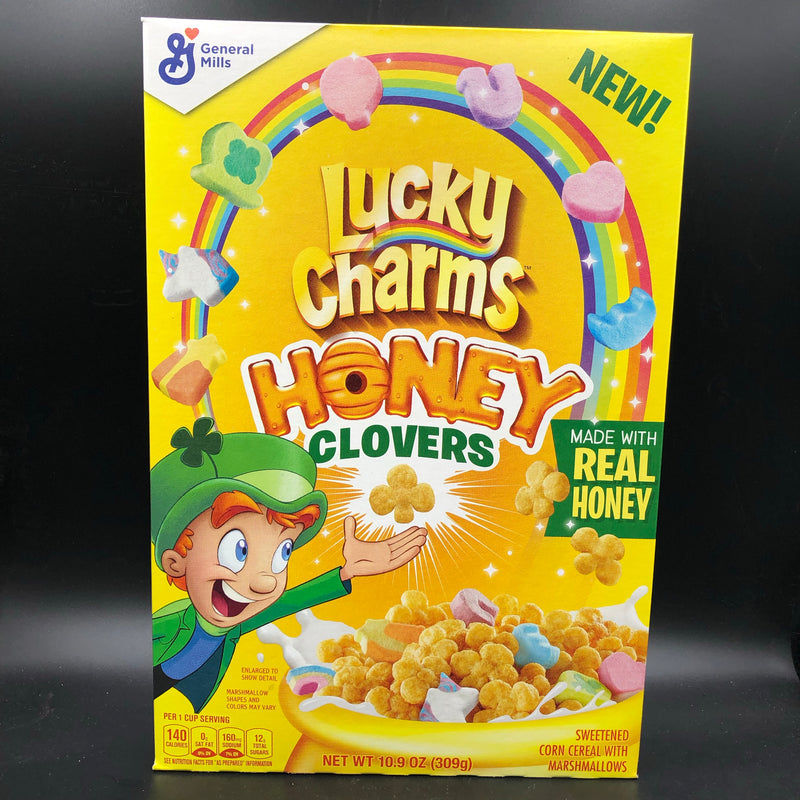SHORT DATE Lucky Charms Honey Clovers Cereal 309g (USA)
