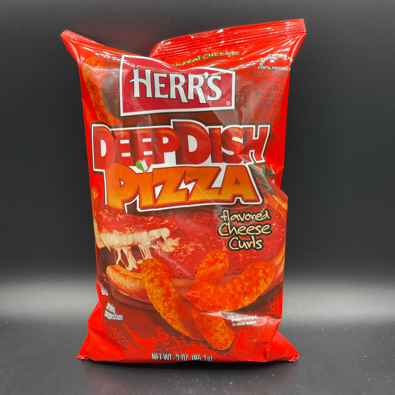 Herr's Deep Dish Pizza Flavored Cheese Curls 85g (USA)