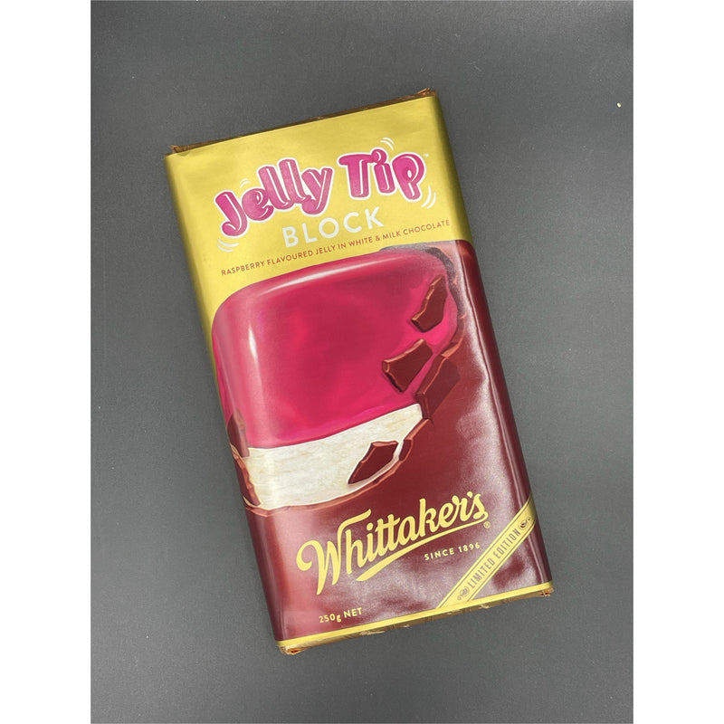 Whittaker’s Jelly Tip Block 250g (NZ)