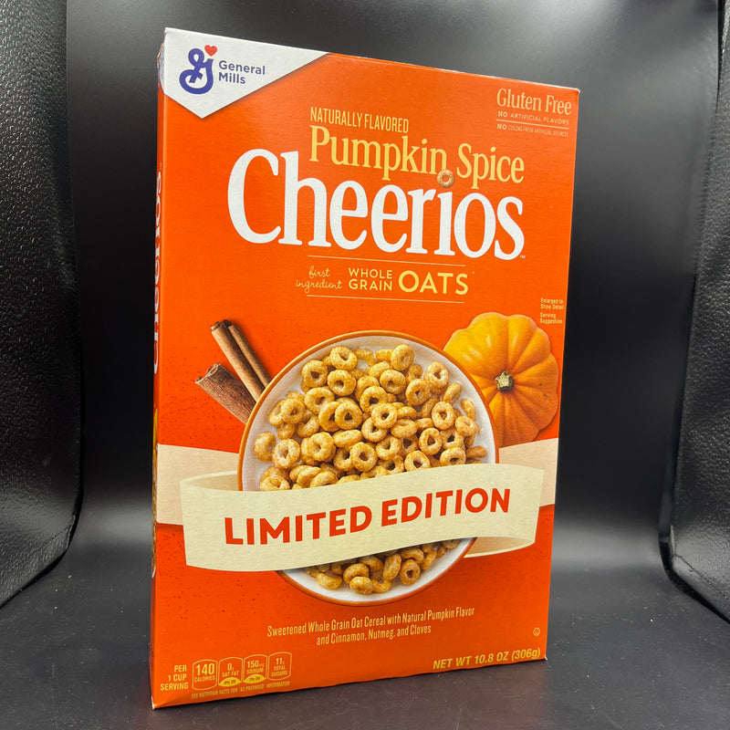 NEW Limited Edition Pumpkin Spice Cheerios 306g (USA)