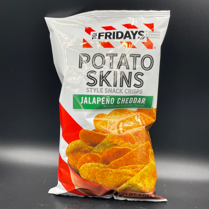 TGI Friday’s Potato Skins Style Snack Crisps - Jalapeño Cheddar Flavour 113g (USA)