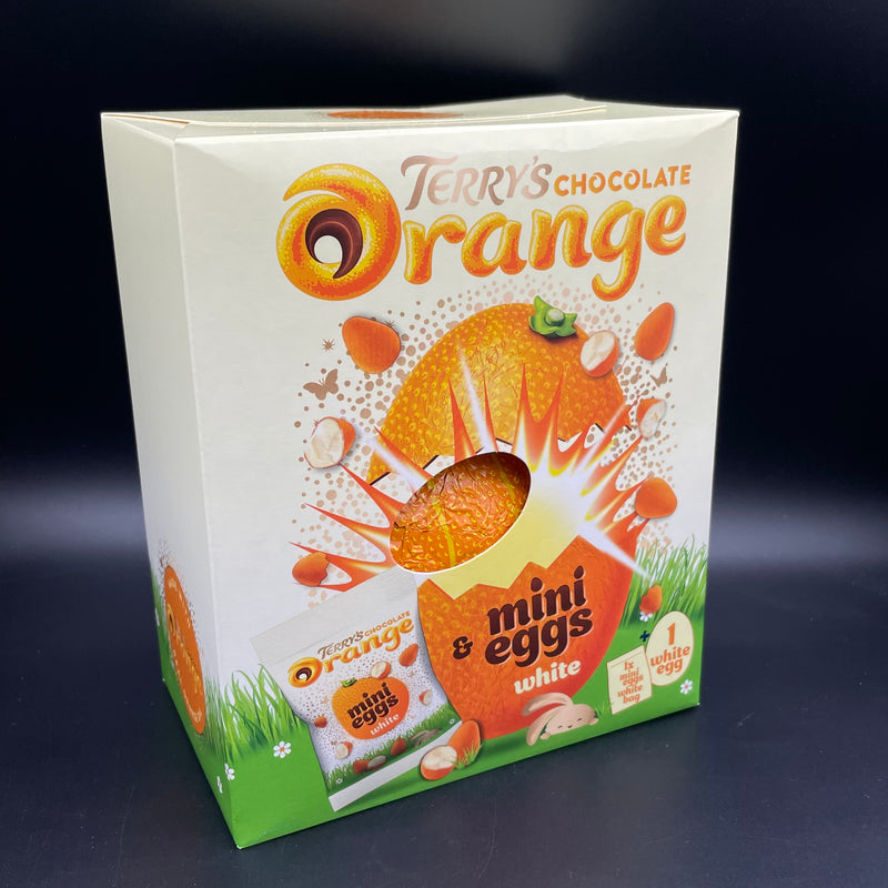 NEW Terry’s WHITE Chocolate Orange - Big Easter Egg Box 230g (UK) SPECIAL EDITION
