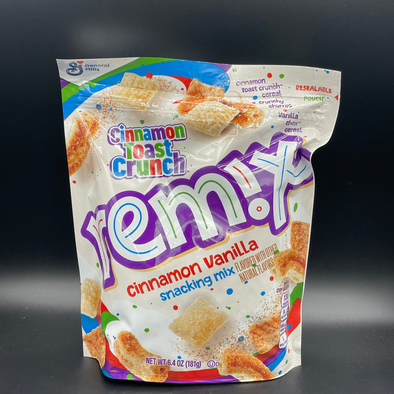 NEW General Mills Cinnamon Toast Crunch REMIX! Cinnamon Vanilla Snacking Mix 181g (USA) SPECIAL RELEASE