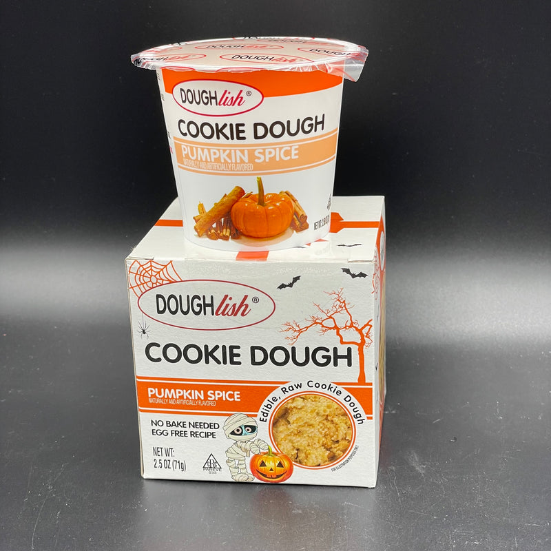 SPECIAL Doughlish Cookie Dough - Pumpkin Spice Flavour - Ready To Eat! 71g (USA) SPECIAL
