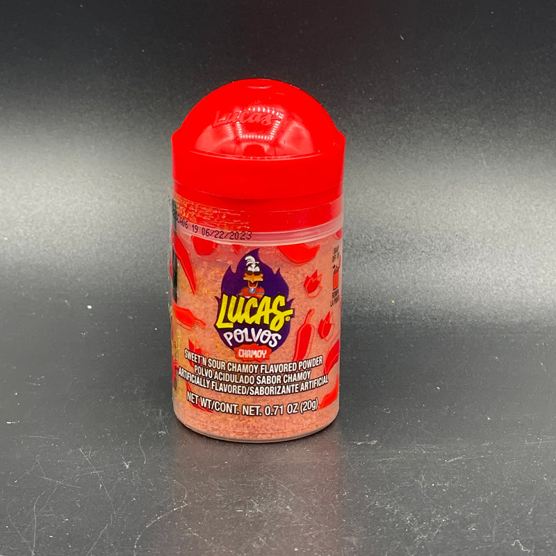 NEW Lucas Polvos Chamoy - Sweet N Sour Chamoy Flavoured Powder Candy 20g (MEXICO)