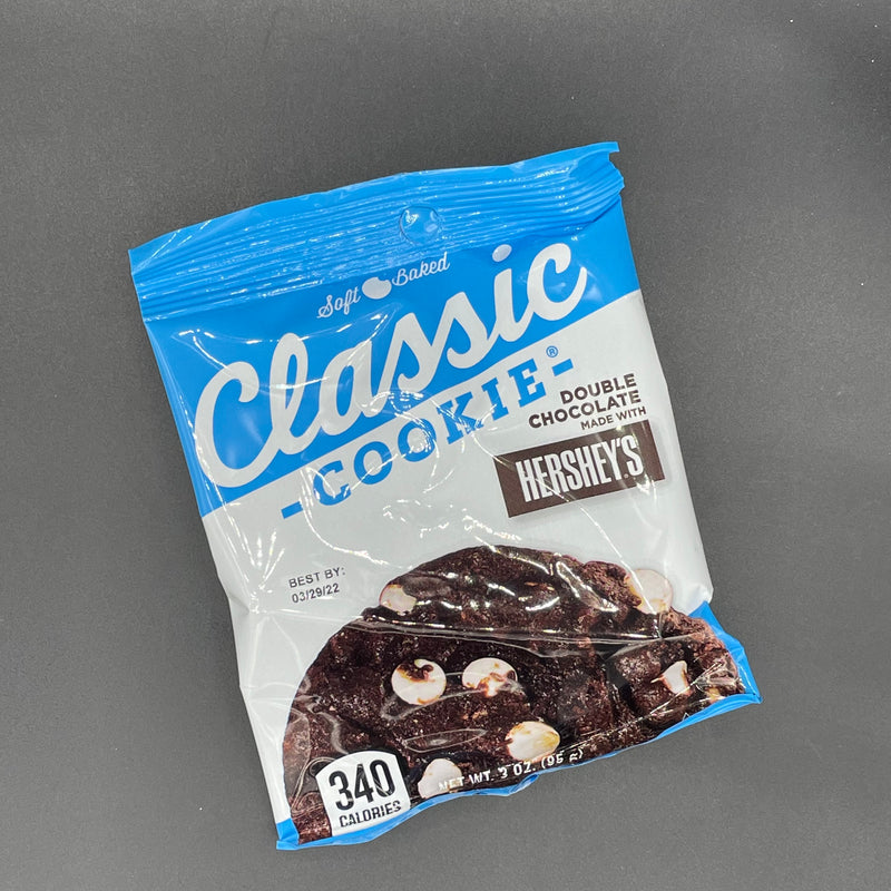 Soft Baked Classic Cookie - Double Chocolate Flavour, made with Hershey’s 85g (USA) NEW
