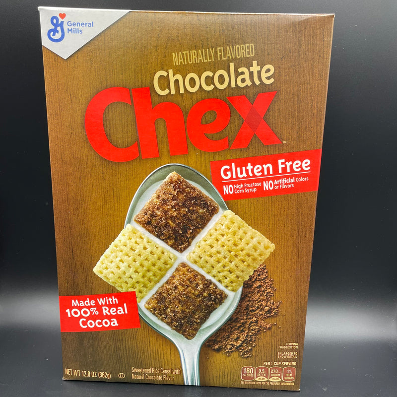 Chocolate CHEX Cereal - made with 100% Cocoa, 362g (USA)