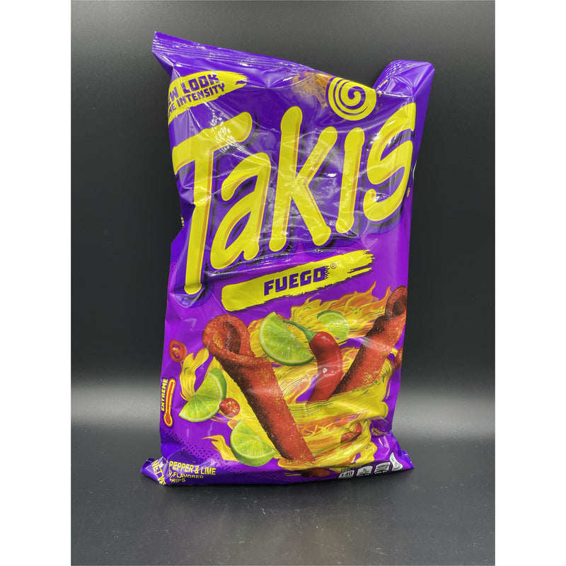 Barcel Takis Fuego - Hot Chilli Pepper & Lime Tortilla Chips 280g (USA)