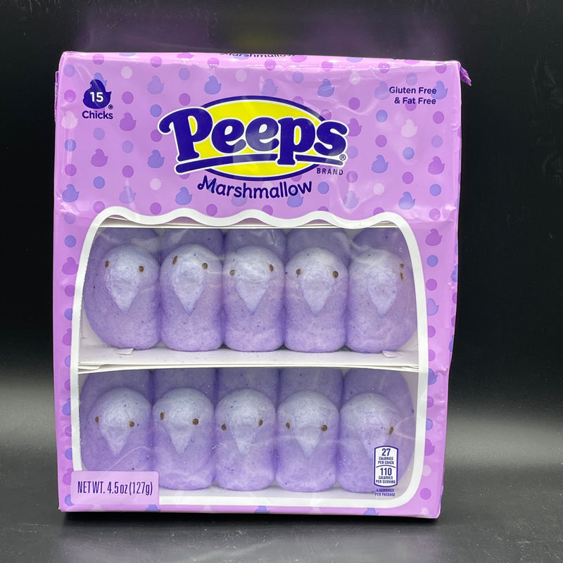 Peeps Purple Marshmallow  - 15 Chicks 127g (USA) EASTER SPECIAL