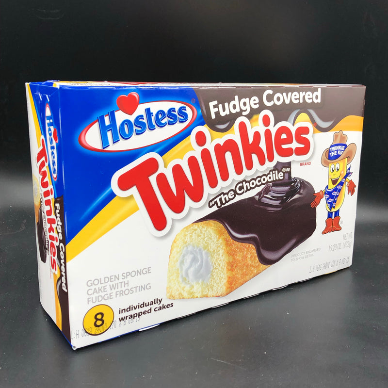 Hostess Fudge Covered Twinkies ‘The Chocodile’ 8pk 432g (USA)