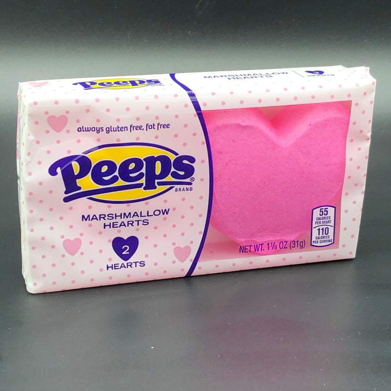 Peeps Marshmallow Hearts 2pk 31g