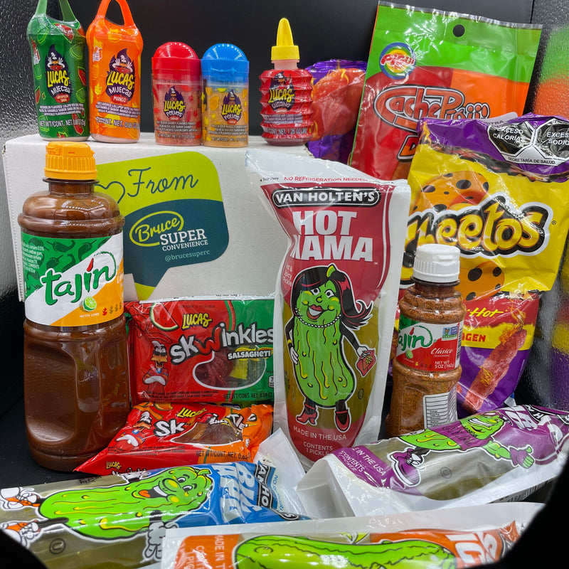 NEW TikTok / Pickles / Mexican Spicy Snack Box!! 16 items that you’ve seen on Insta/TikTok that you need to try. (USA/MEXICO) VERY LIMITED NUMBERS
