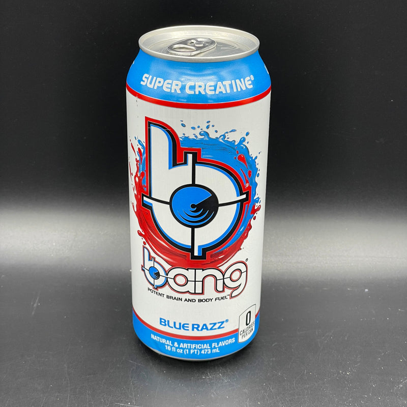 Bang Blue Razz - Super Creatine - Zero Calorie Energy Drink 473ml (USA)