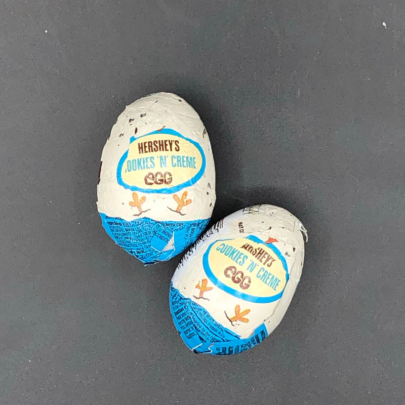 2x Hershey’s Cookies & Creme, Cream Eggs 34g Each (EURO) EASTER