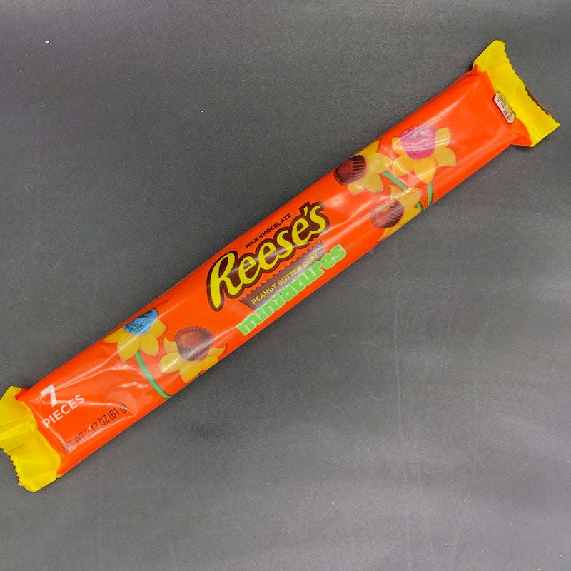 Reese’s Peanut Butter Cup Miniatures Sleeve - 7 mini cups 61g (USA)