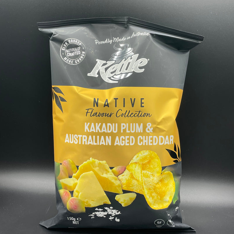 NEW LIMITED EDITION Kettle - Native Flavour Collection: Kakadu Plum & Australian Aged Cheddar 150g (AUS) NEW LIMITED EDITION