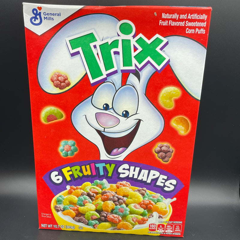 General Mills - Trix Cereal, 6 Fruity Shapes! 303g (USA)