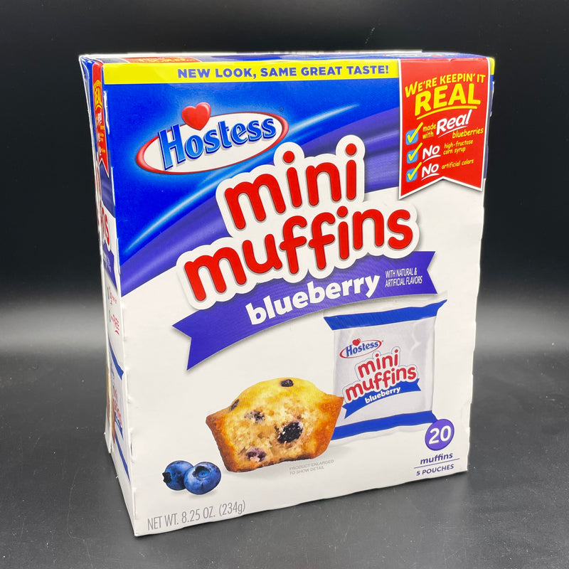 LIMITED Hostess Mini Muffins - Blueberry Flavour, 20pk 234g (USA) LIMITED STOCK