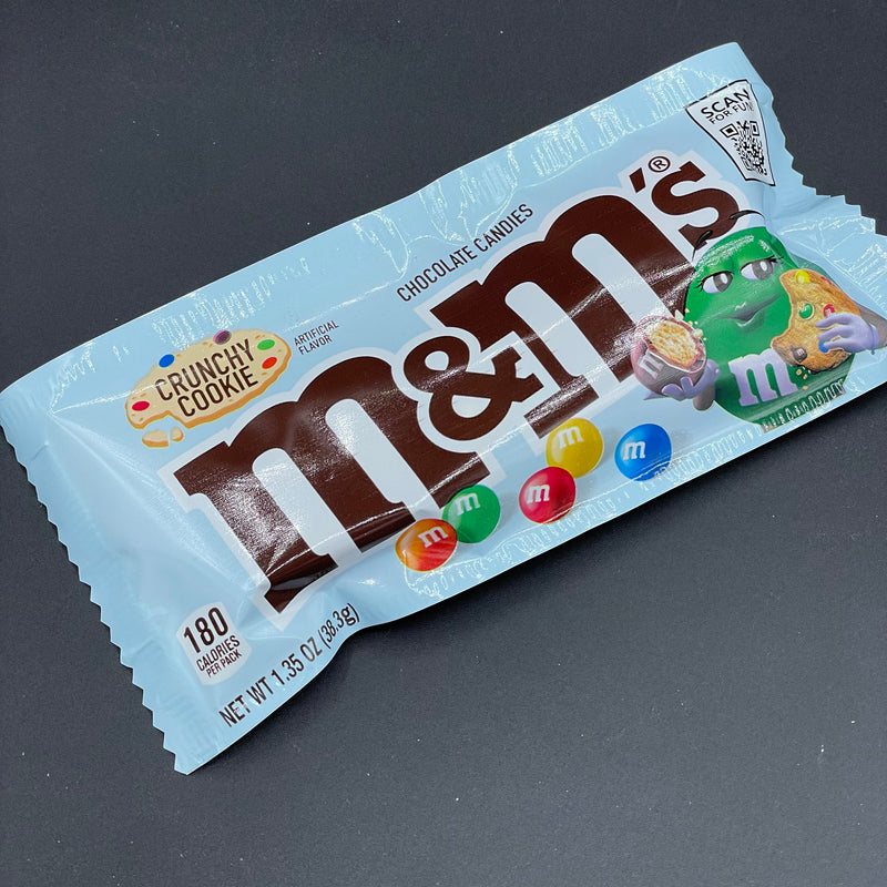NEW M&M’s Crunchy Cookie Flavour 38g (USA) NEW