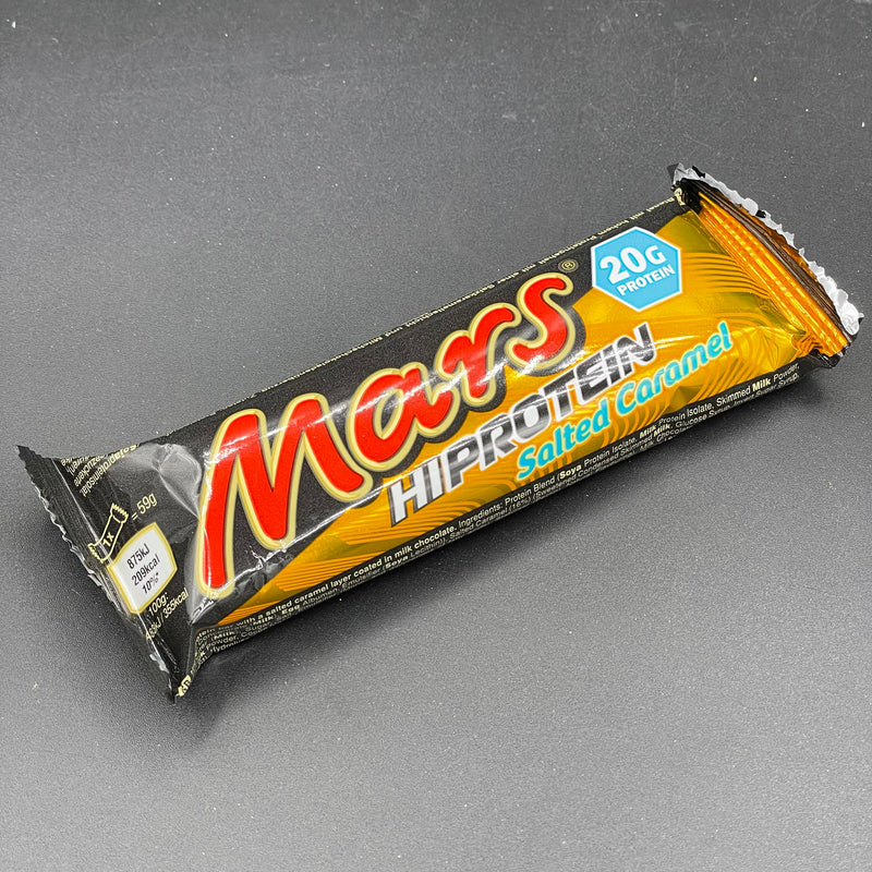 Mars HiProtein Salted Caramel Flavour Protein Bar with 20g of Protein 59g (UK)