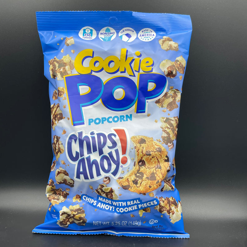 Cookie (Candy) Pop Popcorn - Chips Ahoy Flavour! Made with Real Chips Ahoy Cookie Pieces 149g (USA) NEW