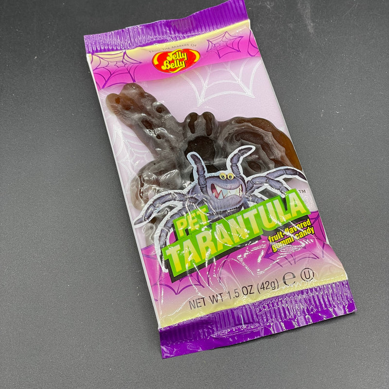 Jelly Belly Pet Tarantula - Fruit-Flavoured Gummi Candy! Cherry, Grape, Lime Flavours! 42g (USA)