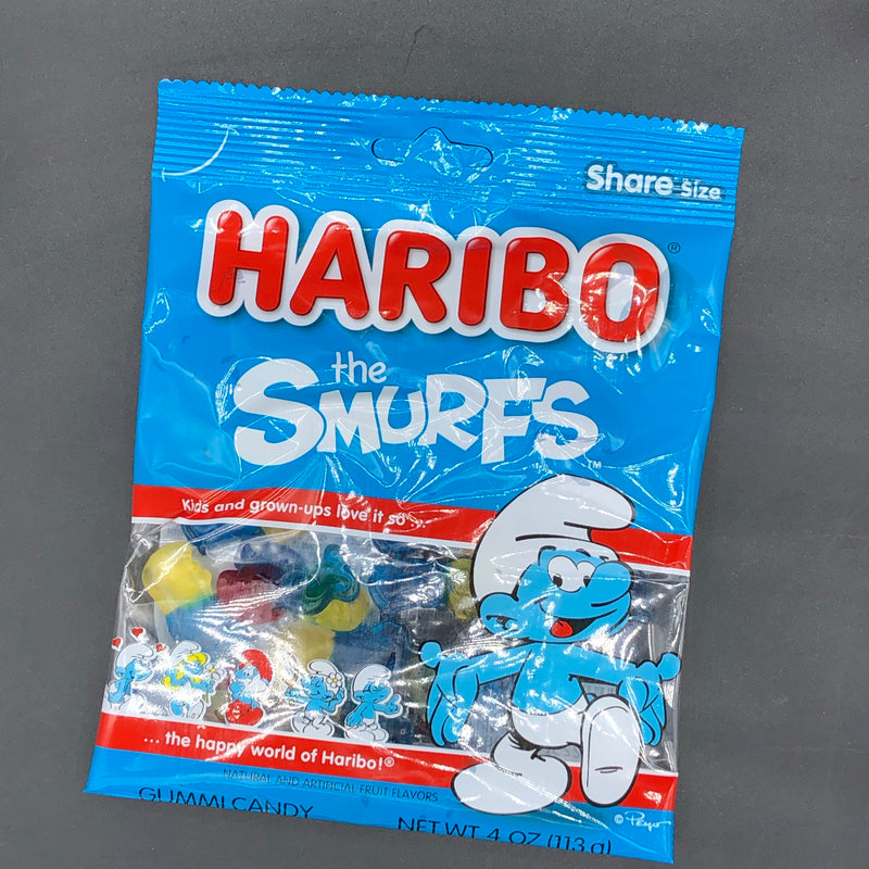 Haribo The Smurfs - Share Size Gummy Candy 113g (USA)