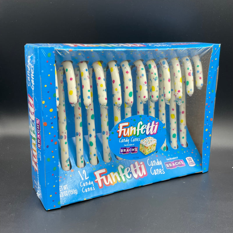 Brach’s Funfetti Candy Canes! 12 pack 150g (USA) CHRISTMAS SPECIAL