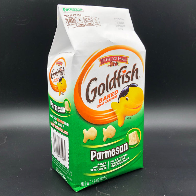 Pepperidge Farm Goldfish Baked Snack Crackers - Parmesan Flavour 187g (USA)