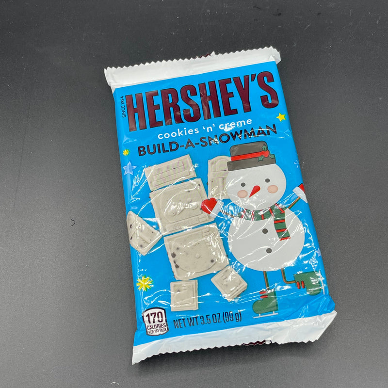 NEW Hershey’s Cookies N Cream, Build-A-Snowman Block 99g (USA) CHRISTMAS SPECIAL
