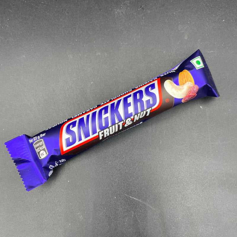 NEW Snickers Fruit & Nut Bar 22g (INDIA) NEW