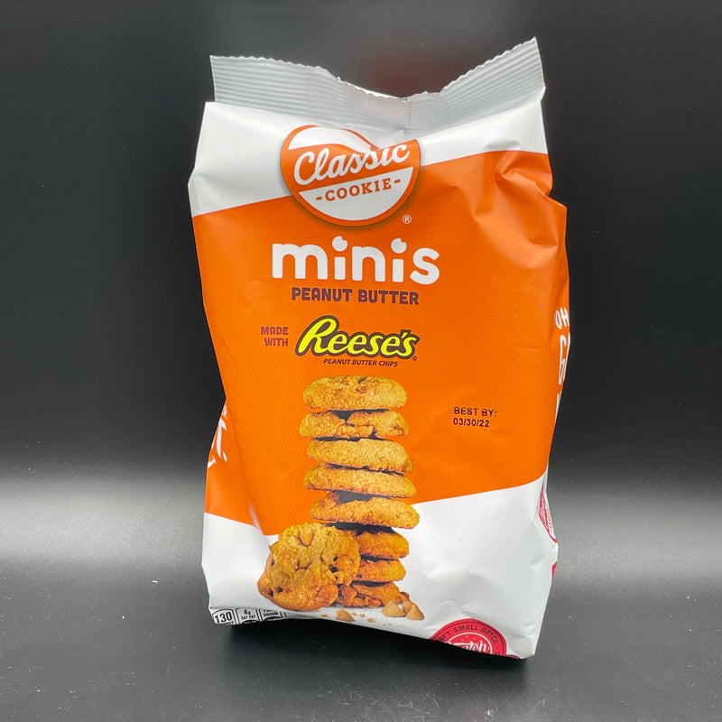 Classic Cookie Minis - Peanut Butter Flavour, made with Reese’s Peanut Butter Chips 198g (USA) NEW