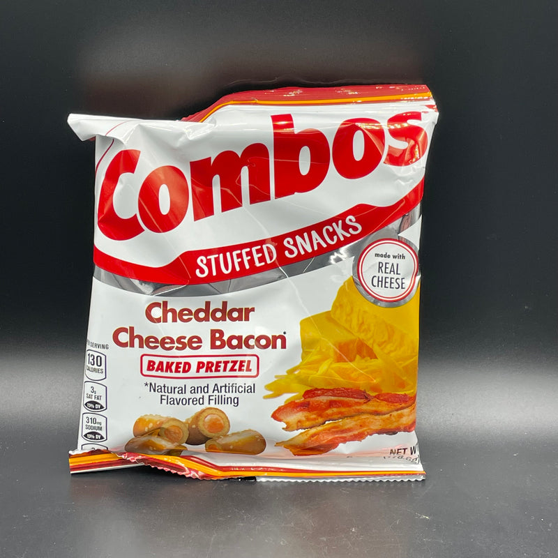 NEW Combos Stuffed Snacks - Cheddar Cheese Bacon, Baked Pretzel 178g (USA) NEW SIZE