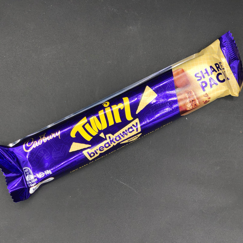 NEW Cadbury Twirl Breakaway Wafer 58g Share Pack (AUS) NEW