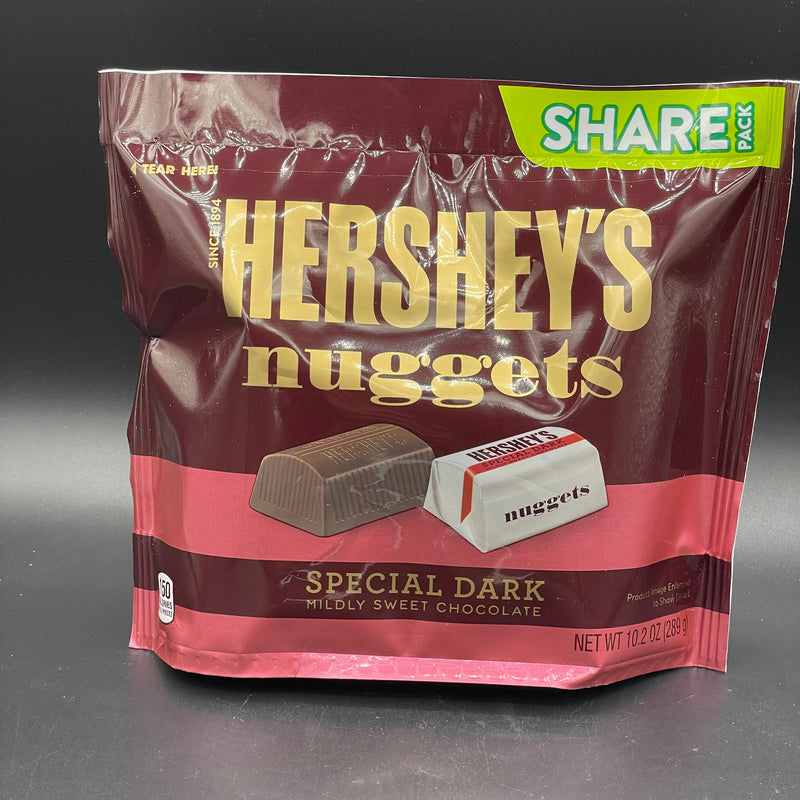 NEW Hershey’s Nuggets - Special Dark, Mildly Sweet Chocolate - Share Pack 289g (USA) NEW