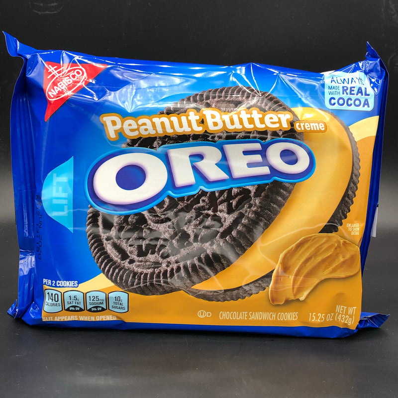 Oreo Peanut Butter Creme, Family Size 482g (USA)