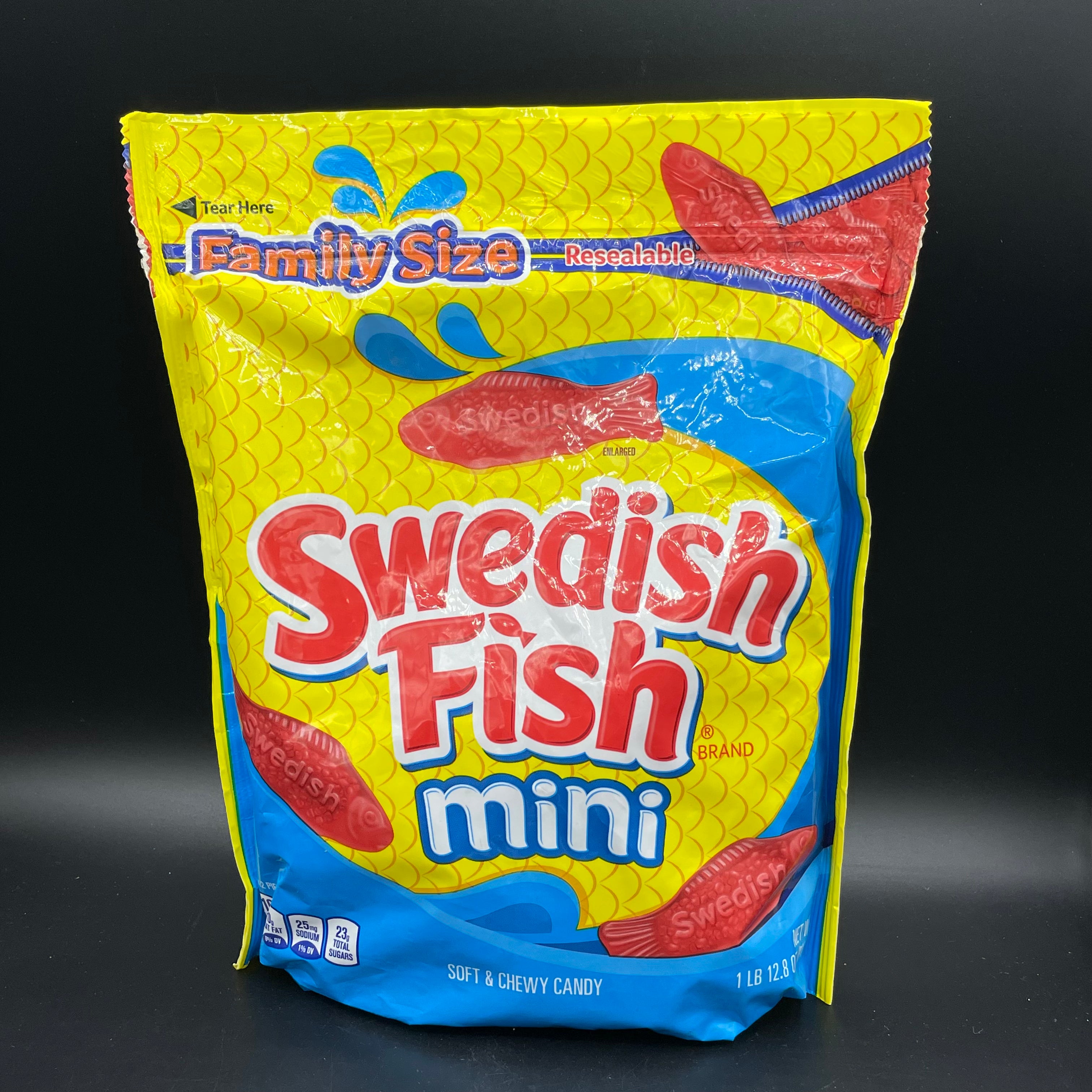 Swedish Fish Mini, GIANT Family Size Bag 816g!! (USA) LIMITED STOCK