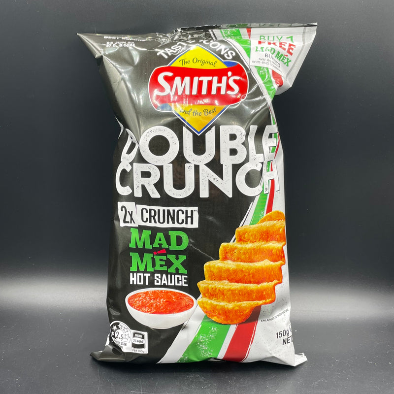 NEW Taste Icons - Smith’s Double Crunch Mad Mex, Hot Sauce Flavour Chips 150g (AUS)LIMITED EDITION