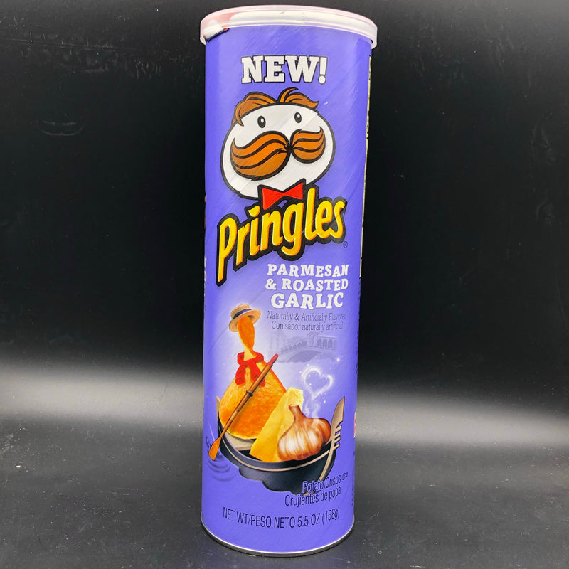 Pringles Parmesan & Roasted Garlic Flavour Potato Crisps 158g (USA)