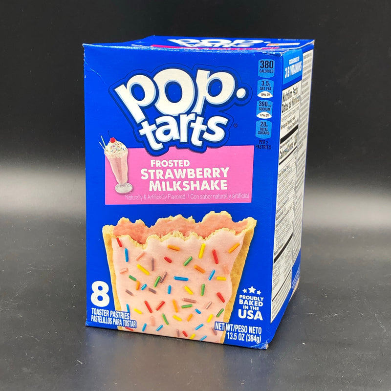 Pop Tarts Frosted Strawberry Milkshake 8-Pack 384g (USA)