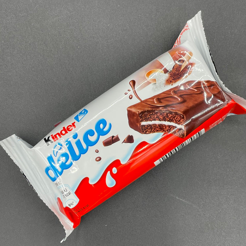 SINGLE Kinder Délice - Cocoa Sponge Cake with Milky Filling 39g (EURO)